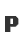 P