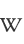 W