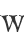 W