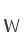 W