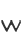 w