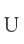 U