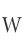 W