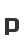 p