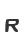 R