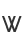 W