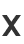 X