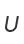 U