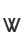 w