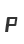 P