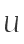 U