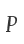 P