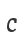 C