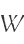 W