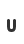 u