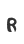 R