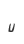 u