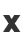 x