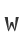 W