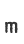 m