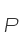 P