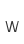 w