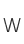 W