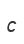 c