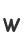 w