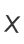 X