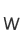 w