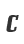 C