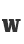 w