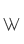 W