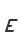 E