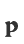 p