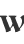 W