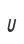 u