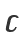 C