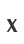 x