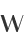 W