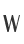 W