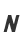 N