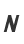 N