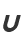 U