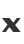 X