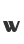 w