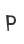 p