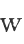 W