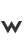 w